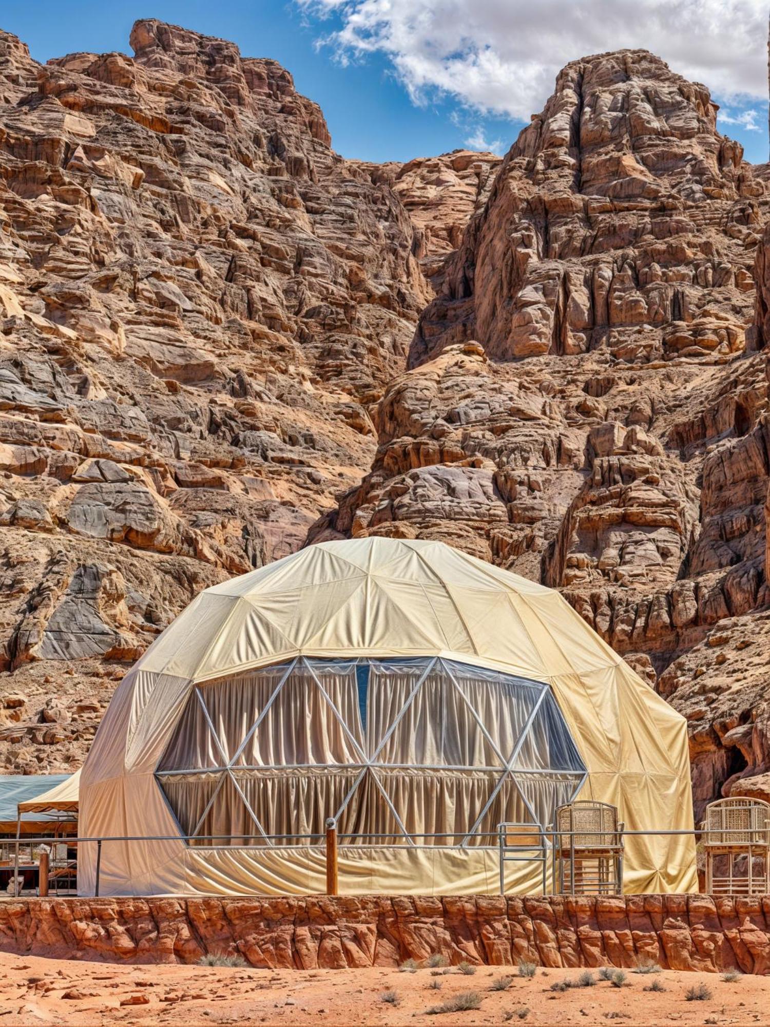 Wadi Rum Sunset Camp Eksteriør bilde