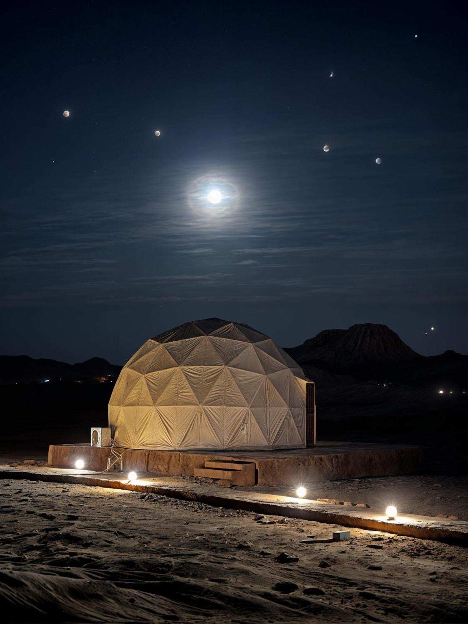 Wadi Rum Sunset Camp Eksteriør bilde