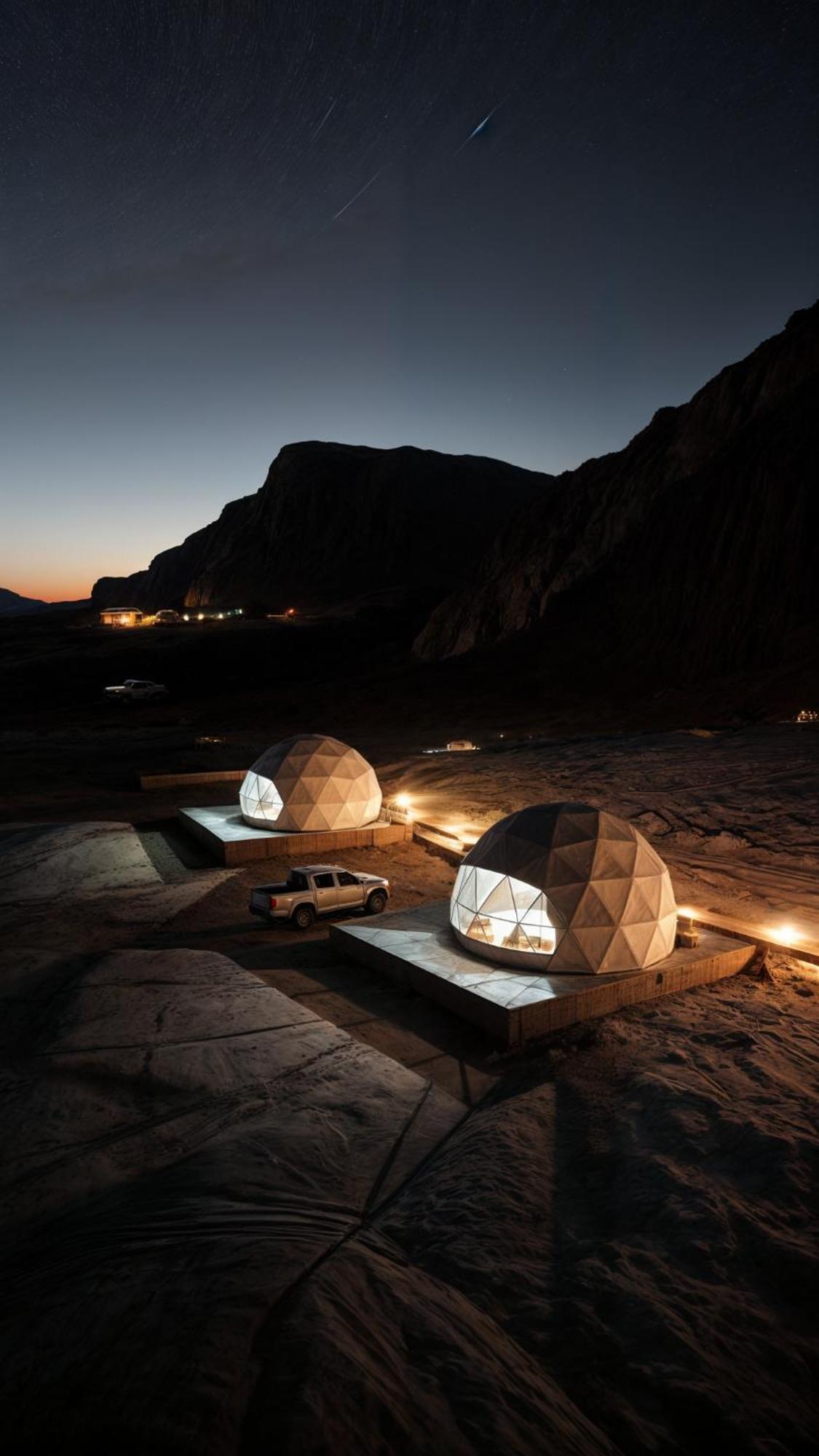 Wadi Rum Sunset Camp Eksteriør bilde